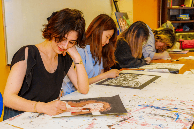 Visual Arts program session